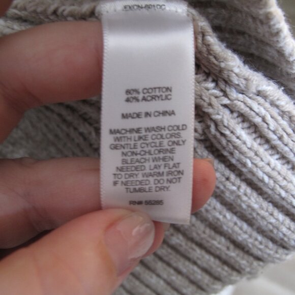 EXPRESS Ribbed Open Front Cardigan - Picture 5 of 8